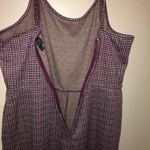Wild Fable Plaid Kick Flare Crop Jumpsuit Size XXL - Picture 6 of 8
